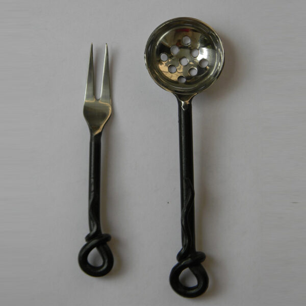 Cheese Knives Pick & Strainer Set