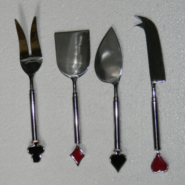 Cheese Knives Pick & Strainer Set