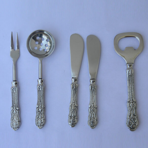 Cheese Knives Pick & Strainer Set