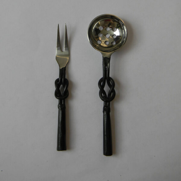 Cheese Knives Pick & Strainer Set