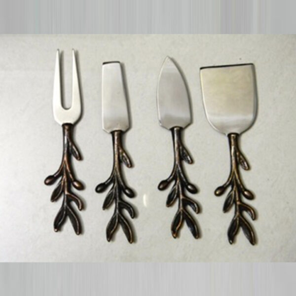 Cheese Knives Pick & Strainer Set